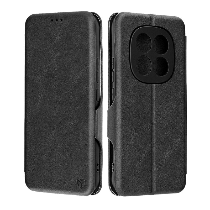 Husa 360° Xiaomi Poco M8 Pro 5G Techsuit Safe Wallet Plus, negru