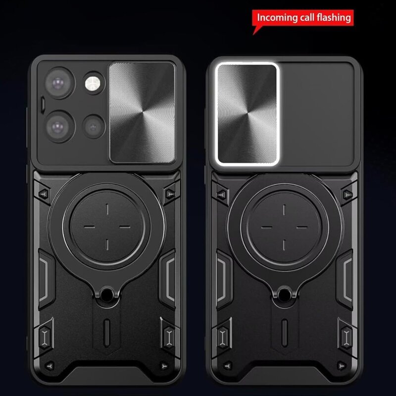 Husa Motorola Edge 70 Fusion Techsuit CamGuard Pro, albastru