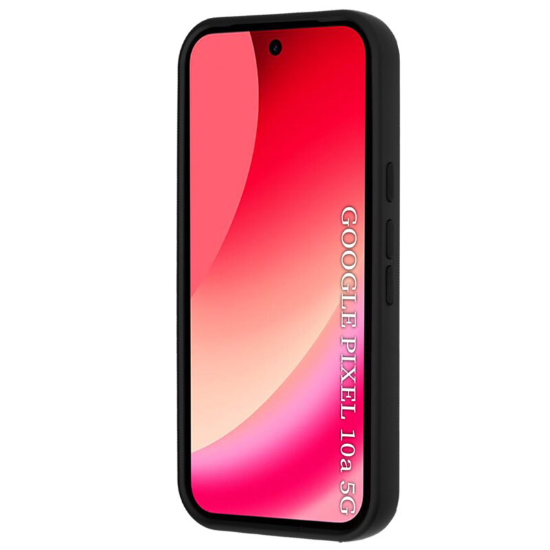 Husa Google Pixel 10a Techsuit Glinth cu inel suport stand magnetic, negru