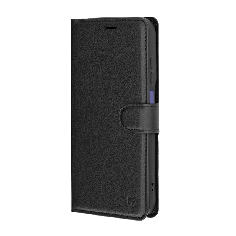 Husa Motorola Moto G67 Techsuit Leather Folio, negru