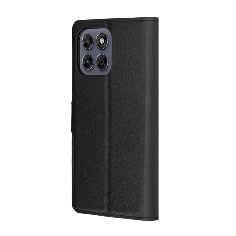 Husa Motorola Moto G67 Techsuit Leather Folio, negru