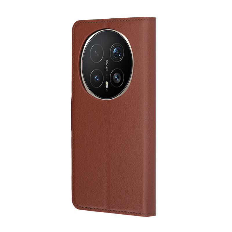 Husa Honor Magic8 Pro Techsuit Leather Folio, maro