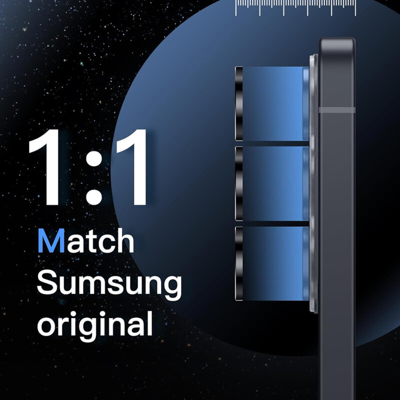 Folie sticla Samsung Galaxy S26 Lito S+ Camera Protector, negru