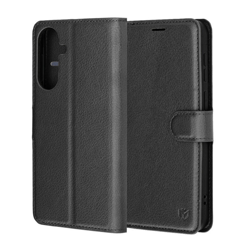 Husa Samsung Galaxy A36 5G Techsuit Leather Folio, negru