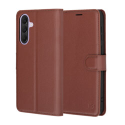Husa Samsung Galaxy A57 5G Techsuit Leather Folio, maro