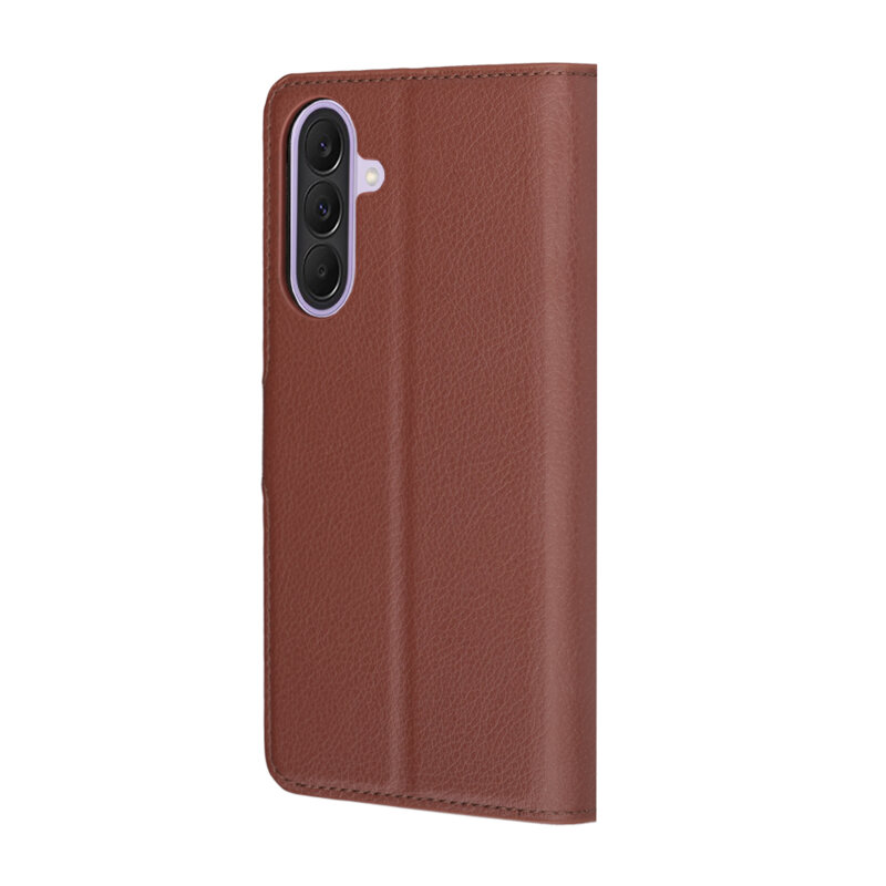 Husa Samsung Galaxy A57 5G Techsuit Leather Folio, maro