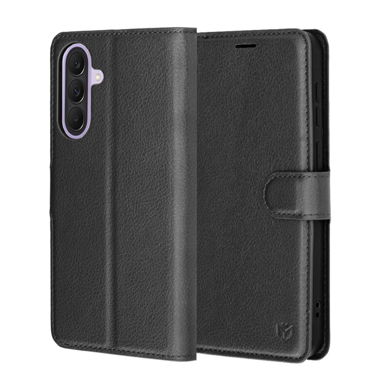 Husa Samsung Galaxy A57 5G Techsuit Leather Folio, negru