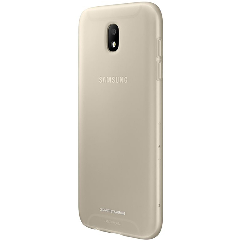 Husa Originala Samsung Galaxy J5 2017 J530, Galaxy J5 Pro 2017 Jelly Cover - Gold