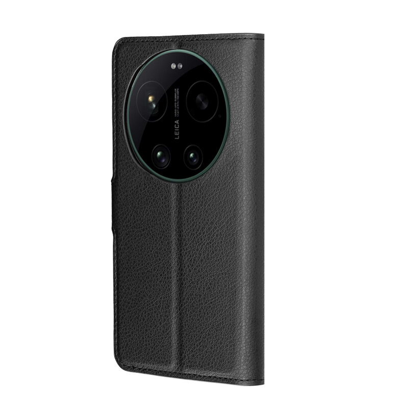 Husa Xiaomi 17 Ultra Techsuit Leather Folio, negru