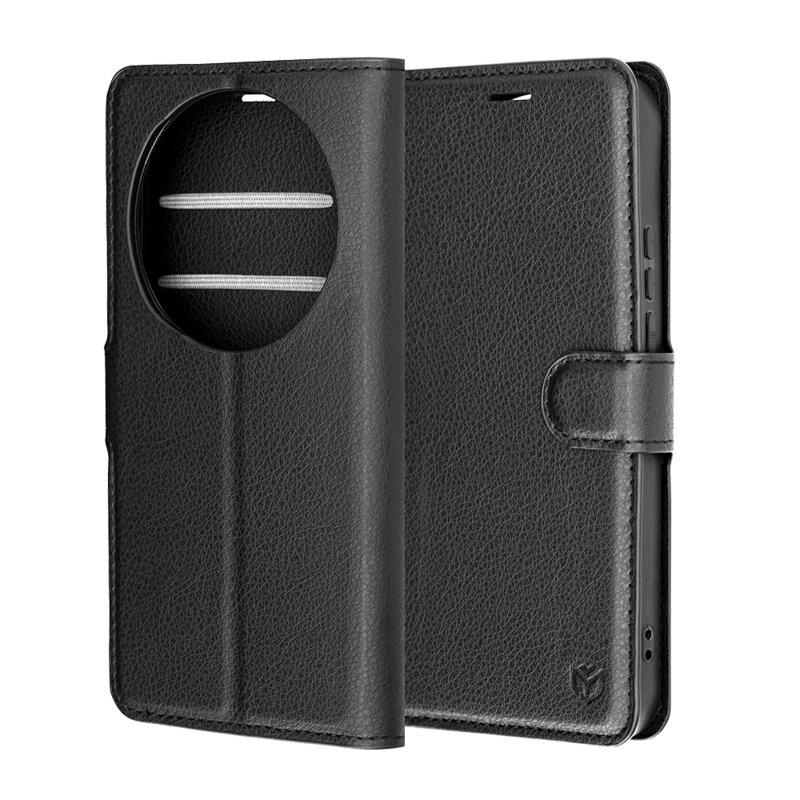 Husa Xiaomi 17 Ultra Techsuit Leather Folio, negru