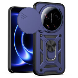 Husa Xiaomi 17 Ultra protectie camera Techsuit CamShield Series, albastru