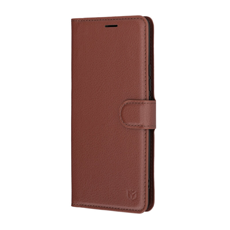 Husa Xiaomi Redmi Note 15 5G Techsuit Leather Folio, maro