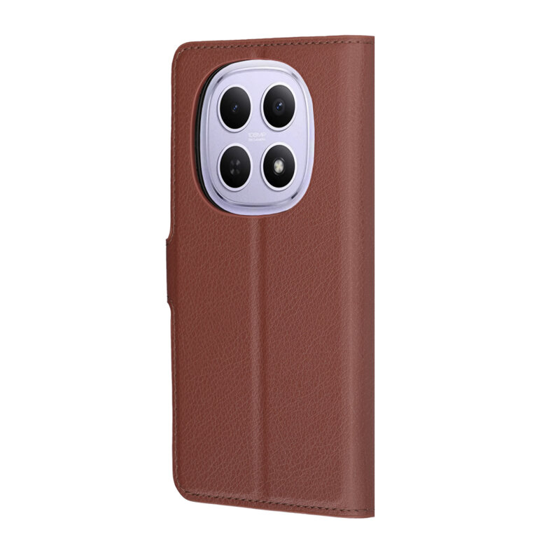Husa Xiaomi Redmi Note 15 5G Techsuit Leather Folio, maro