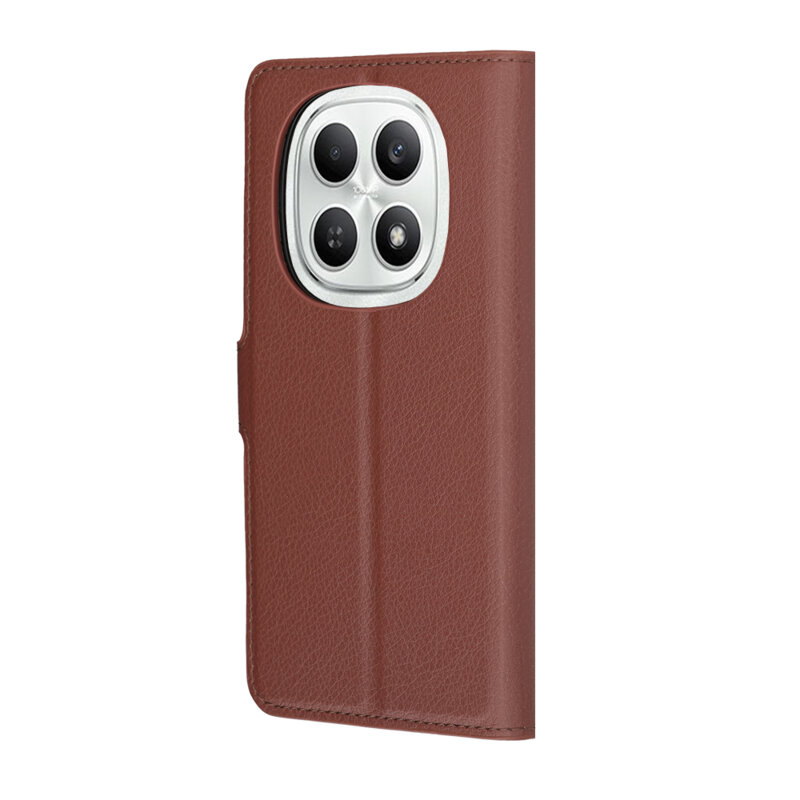 Husa Xiaomi Redmi Note 15 4G Techsuit Leather Folio, maro