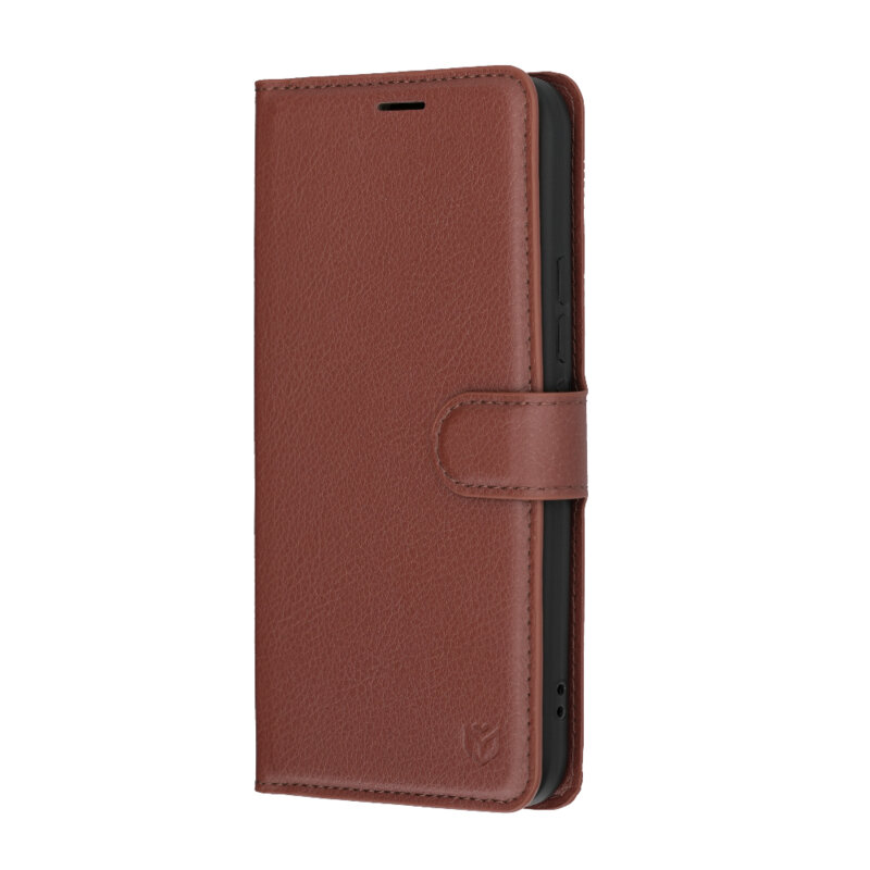 Husa Xiaomi Redmi Note 15 Pro+ 5G Techsuit Leather Folio, maro