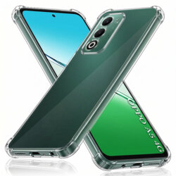 Husa Oppo A5 5G Techsuit Shockproof Clear Silicone, transparenta