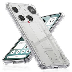 Husa Nothing Phone (3) Techsuit Shockproof Clear Silicone, transparenta