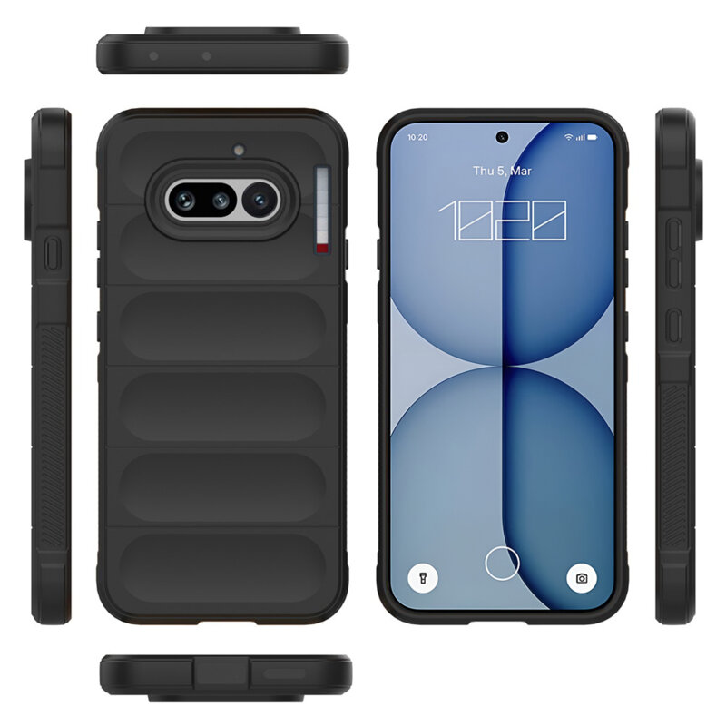 Husa Nothing Phone (4a) Techsuit Magic Shield, negru