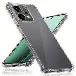 Husa Oppo Reno14 Techsuit Shockproof Clear Silicone, transparenta