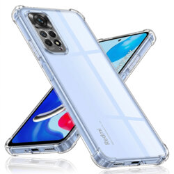 Husa Xiaomi Redmi Note 11 Techsuit Shockproof Clear Silicone, transparenta
