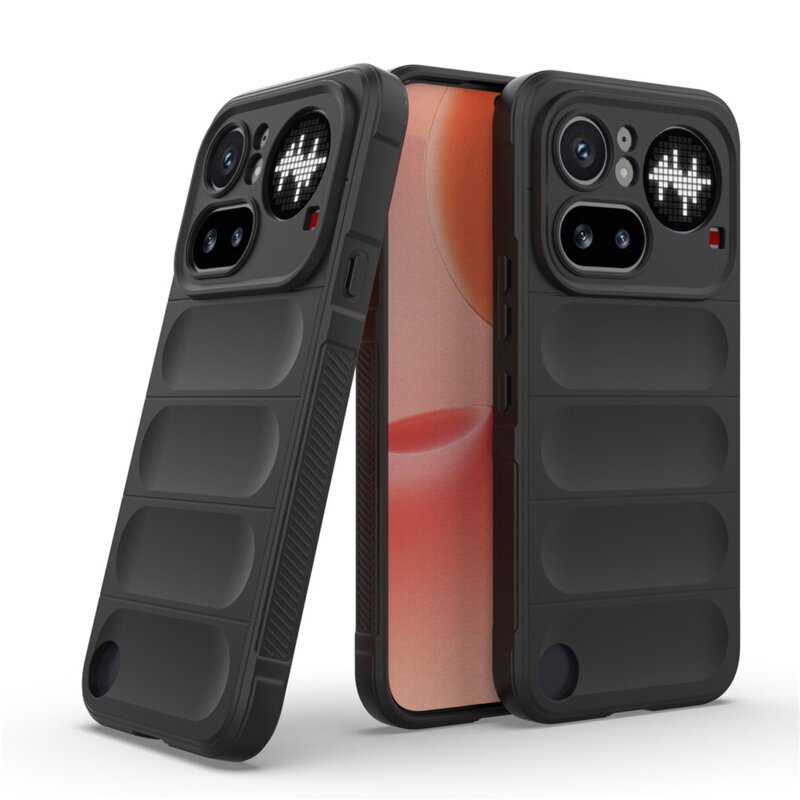 Husa Nothing Phone (4a) Pro Techsuit Magic Shield, negru