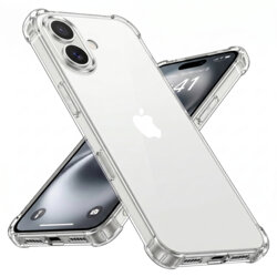 Husa iPhone 16 Plus Techsuit Shockproof Clear Silicone, transparenta