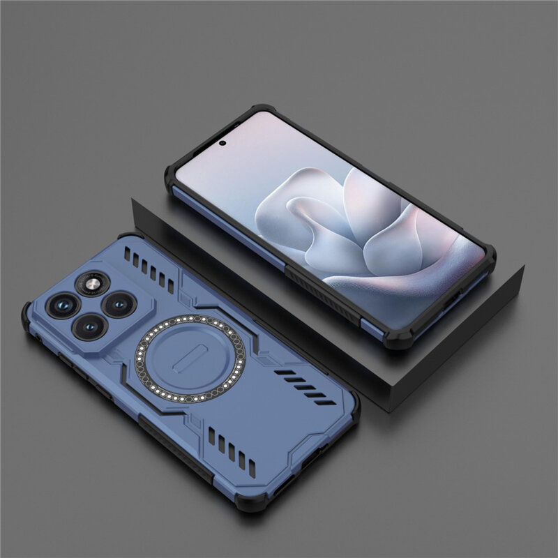 Husa Motorola Edge 70 Fusion Techsuit ArmorMag Case, albastru