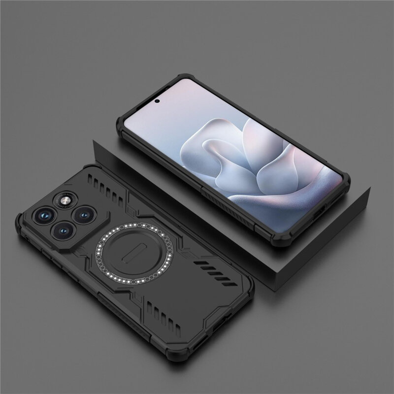 Husa Motorola Edge 70 Fusion Techsuit ArmorMag Case, negru