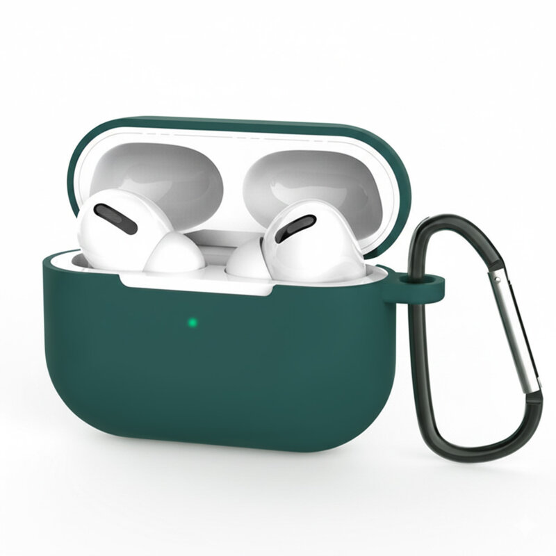 Husa AirPods Pro 3 Techsuit Silicone Case, verde