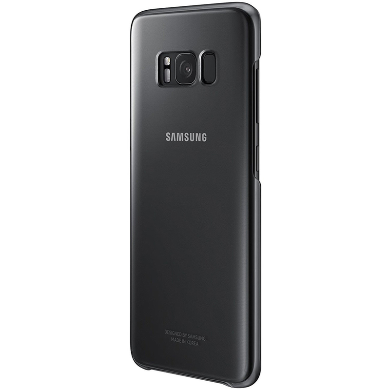 Husa Originala Samsung Galaxy S8 Clear Cover - Black