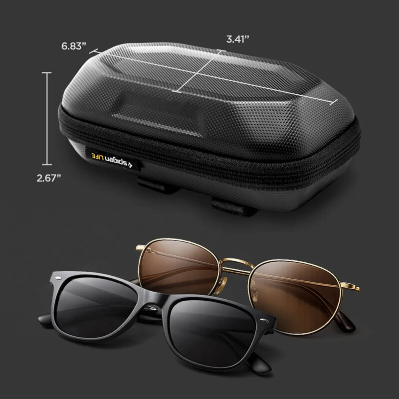 Toc ochelari de vedere unisex Spigen Lock Fit LF520, negru