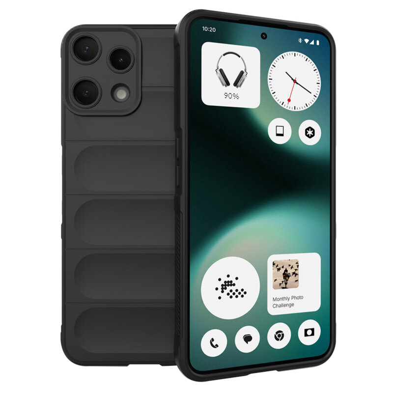 Husa Nothing Phone (3a) Lite Techsuit Magic Shield, negru