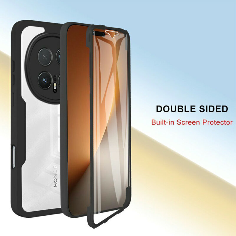 Husa 360° Honor Magic8 Pro Techsuit ColorVerse, roz