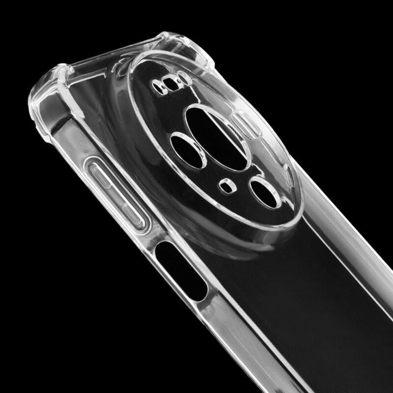 Husa Huawei Mate 80 Pro Techsuit Shockproof Clear Silicone, transparenta