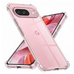 Husa Google Pixel 9 Techsuit Shockproof Clear Silicone, transparenta