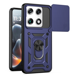 Husa Motorola Signature protectie camera Techsuit CamShield Series, albastru