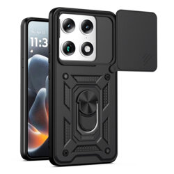Husa Motorola Signature protectie camera Techsuit CamShield Series, negru