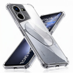 Husa Tecno Pova 5 Pro Techsuit Shockproof Clear Silicone, transparenta