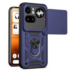 Husa Nothing Phone (4a) Pro protectie camera Techsuit CamShield Series, albastru
