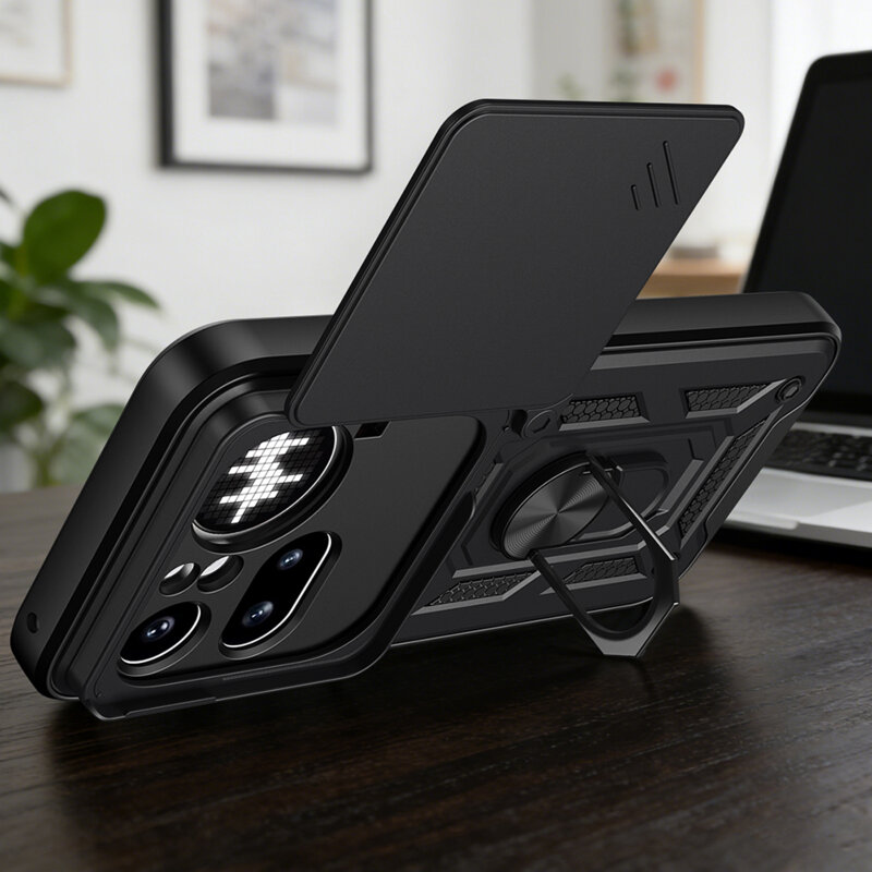 Husa Nothing Phone (4a) Pro protectie camera Techsuit CamShield Series, albastru