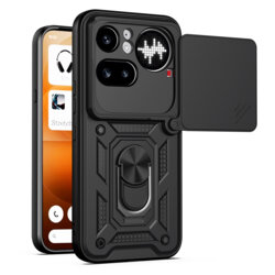 Husa Nothing Phone (4a) Pro protectie camera Techsuit CamShield Series, negru