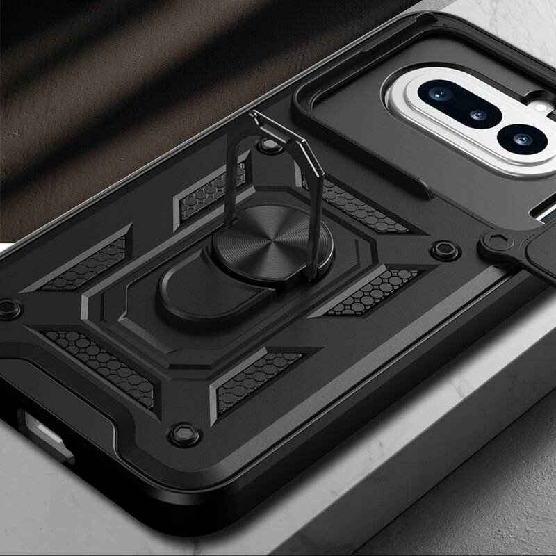 Husa Nothing Phone (4a) protectie camera Techsuit CamShield Series, albastru