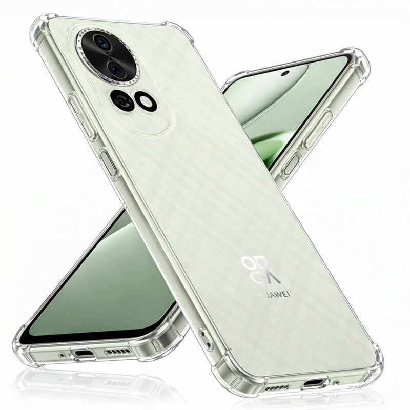 Husa Huawei nova 13 Techsuit Shockproof Clear Silicone, transparenta