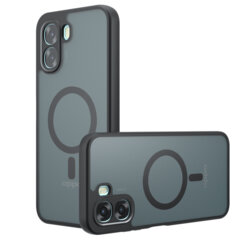 Husa Oppo A6x 5G Techsuit PureFrost MagSafe, negru frost