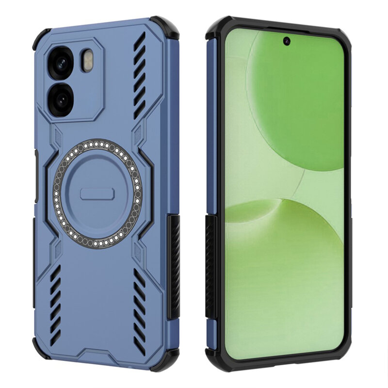 Husa Oppo A6 4G Techsuit ArmorMag Case, albastru