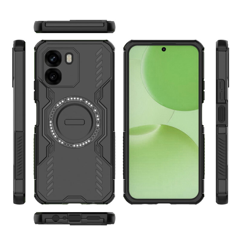 Husa Oppo A6 4G Techsuit ArmorMag Case, negru