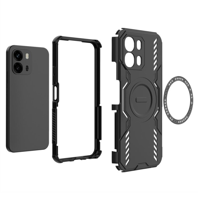 Husa Oppo A6 4G Techsuit ArmorMag Case, negru
