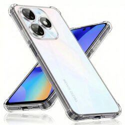 Husa Tecno Spark 20 Techsuit Shockproof Clear Silicone, transparenta