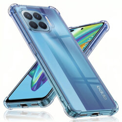 Husa Oppo Reno4 Lite Techsuit Shockproof Clear Silicone, transparenta