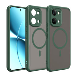 Husa Xiaomi Poco X8 Pro Max Techsuit HaloFrost II MagSafe, verde